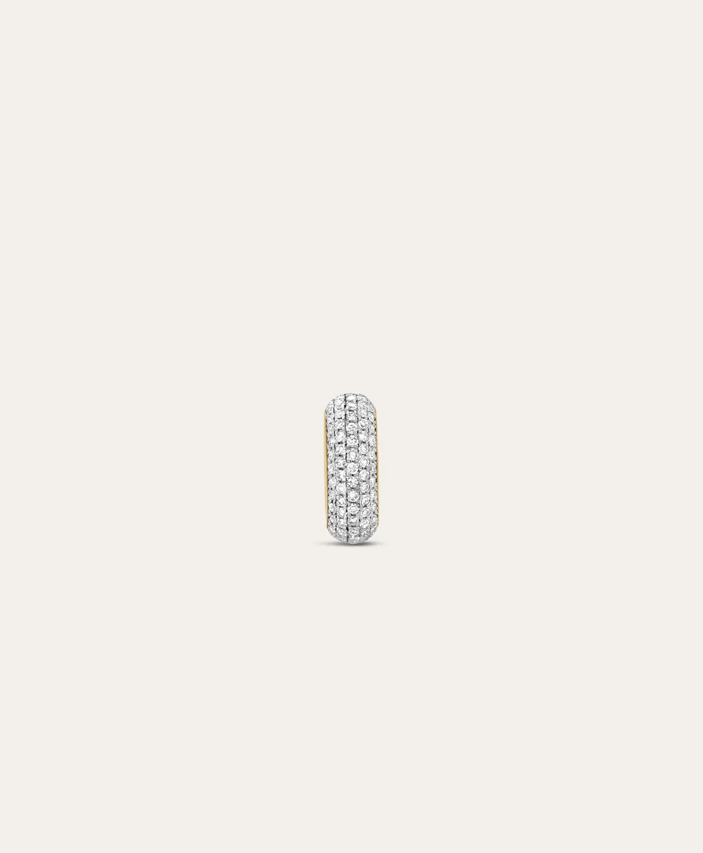 Pavé Diamond Spacer Big Bead sold by Adina Reyter