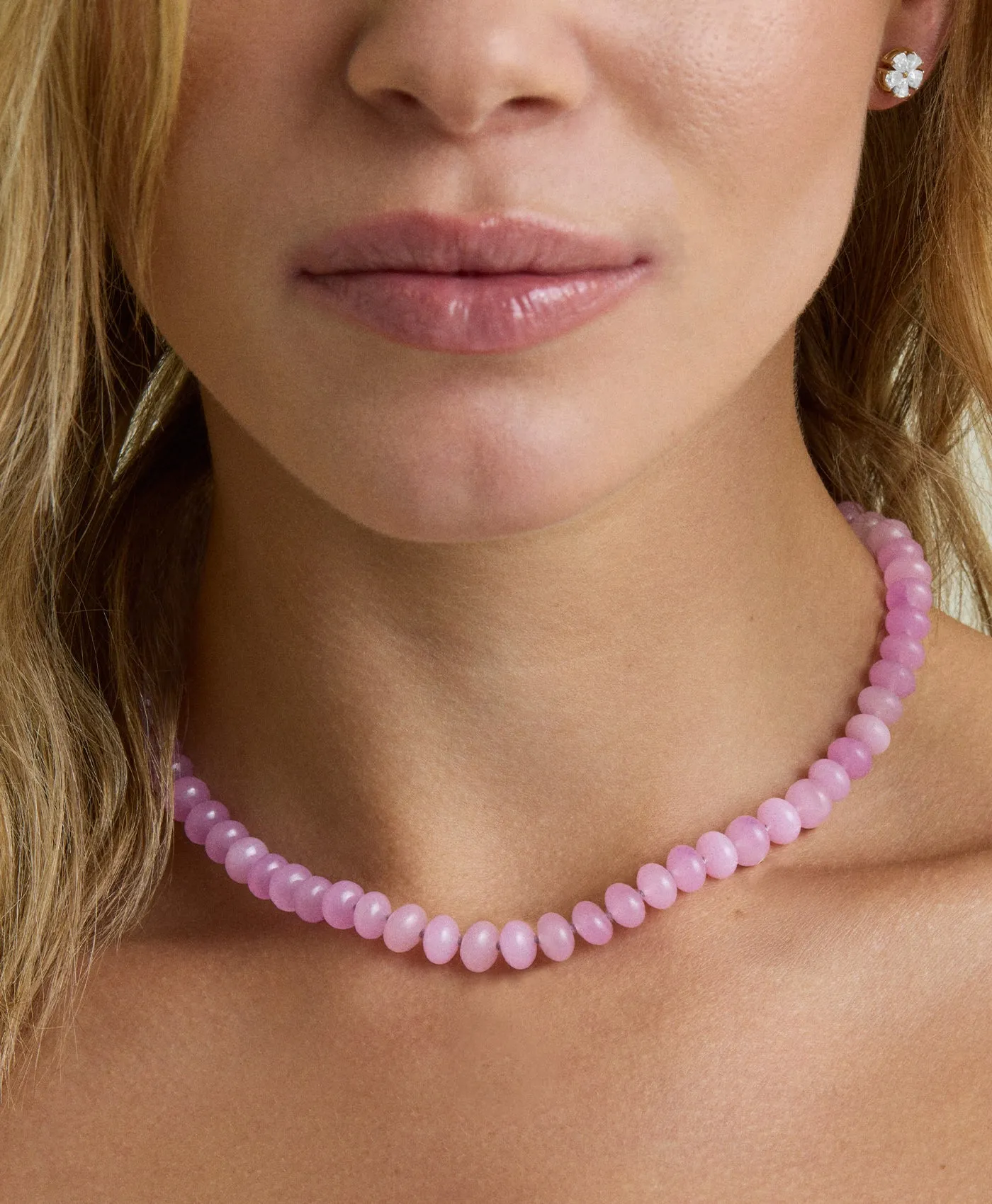 Lavender Fog Gemstone Necklace sold by Adina Reyter product image thumbnail 2