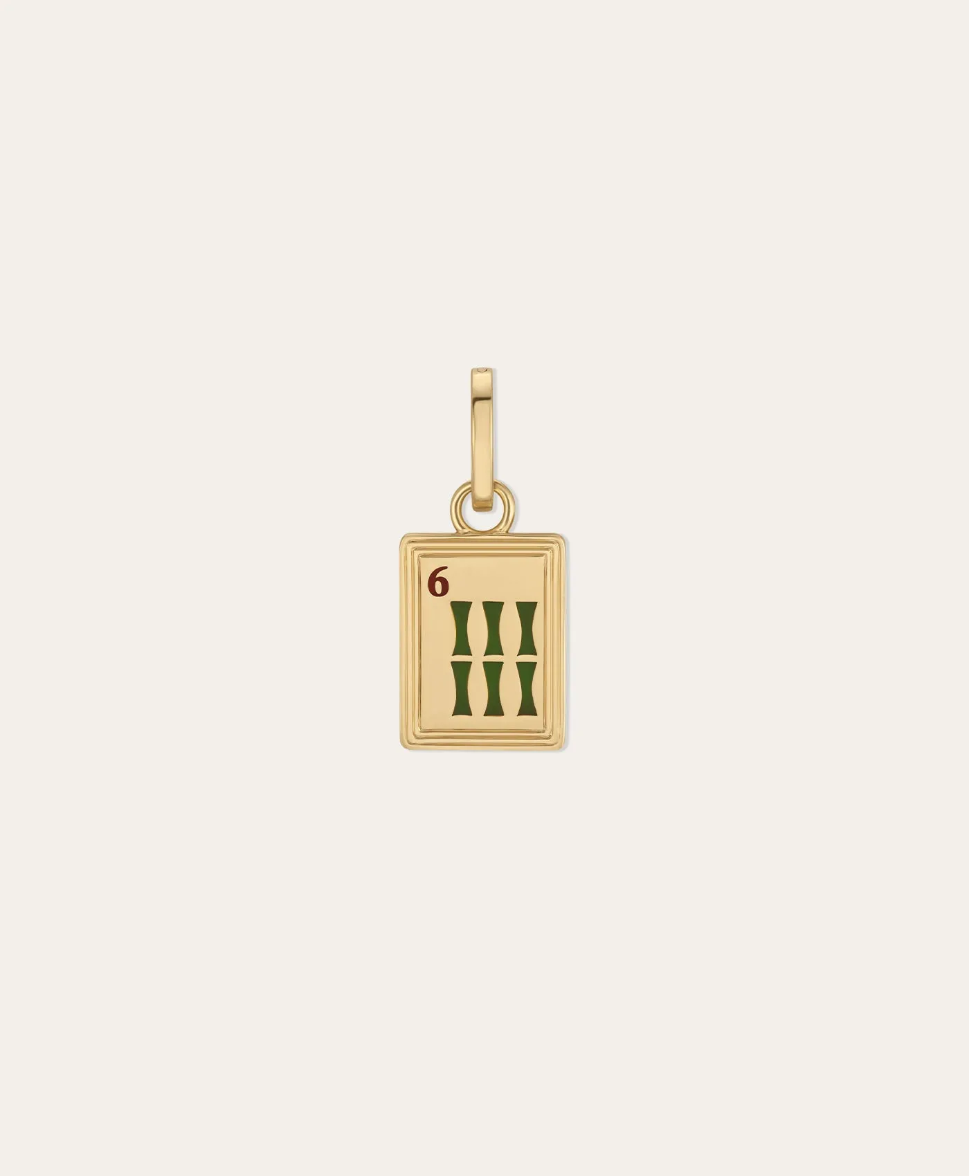 Groovy Mahjong Hinged Charm sold by Adina Reyter