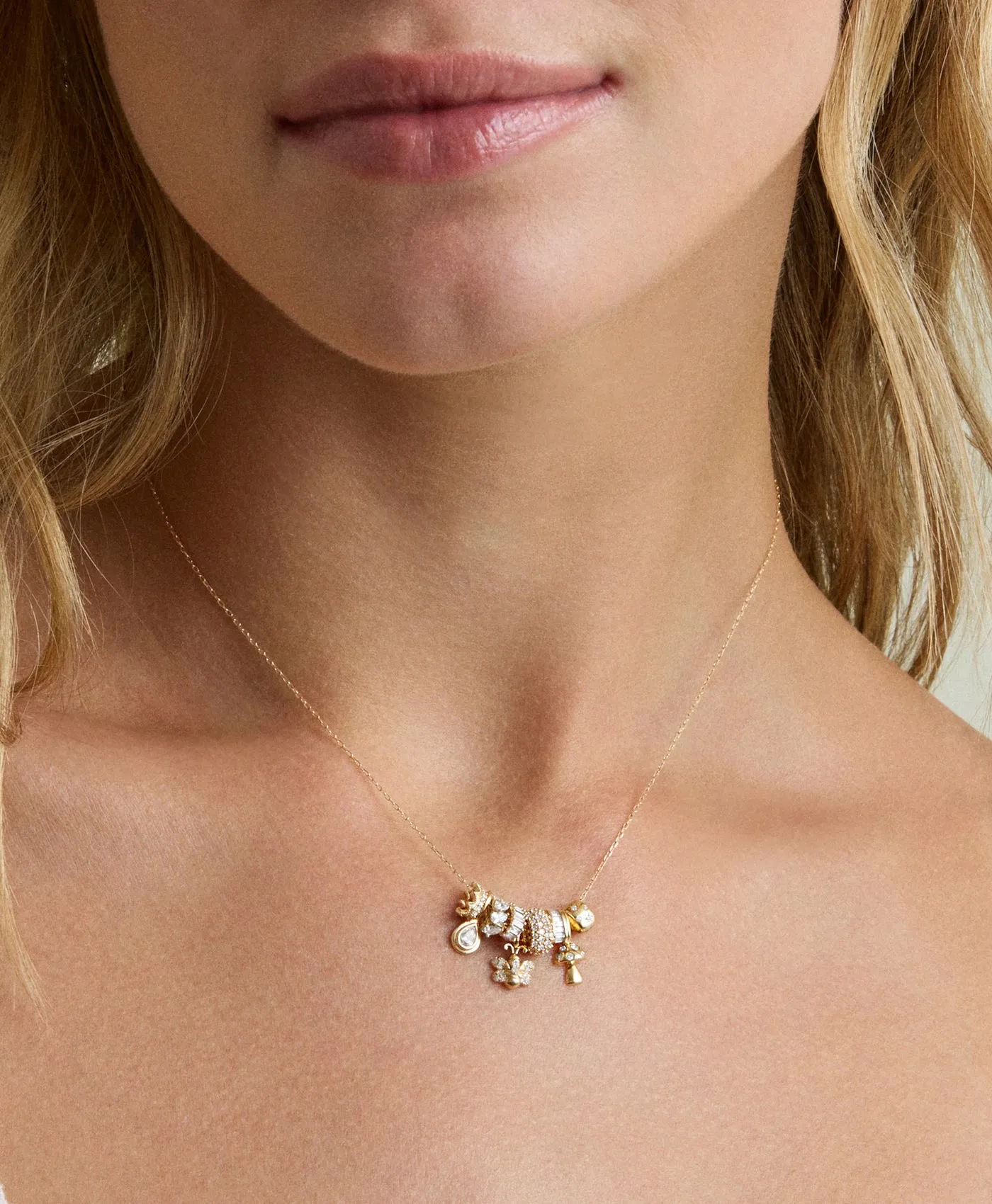 Diamond Bumblebee Mini Charm sold by Adina Reyter product image thumbnail 2