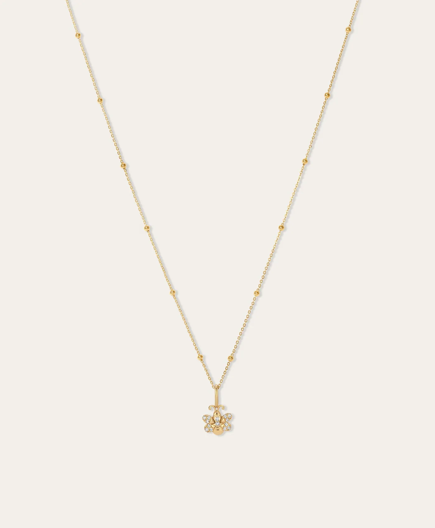 Diamond Bumblebee Mini Charm sold by Adina Reyter product image thumbnail 4