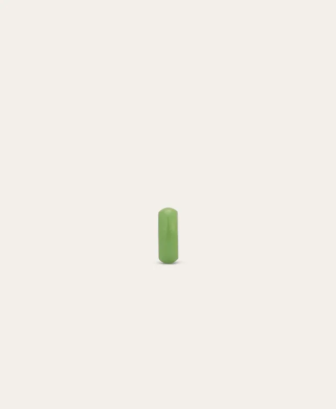 Light Green Enamel Bead made by Adina Reyter