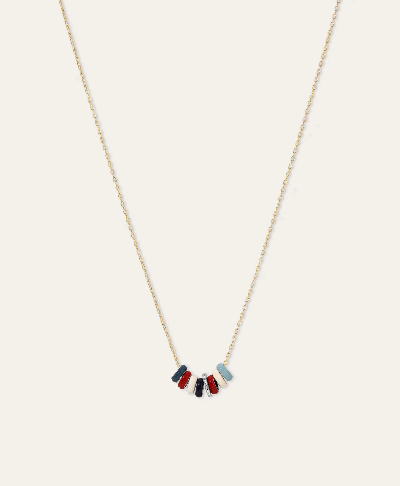 Stars and Stripes Diamond Rager Necklace sold by Adina Reyter