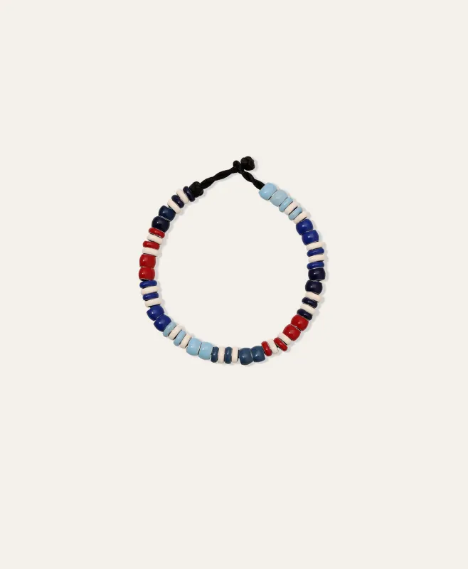 Stars and Stripes Mini Bead Bracelet made by Adina Reyter