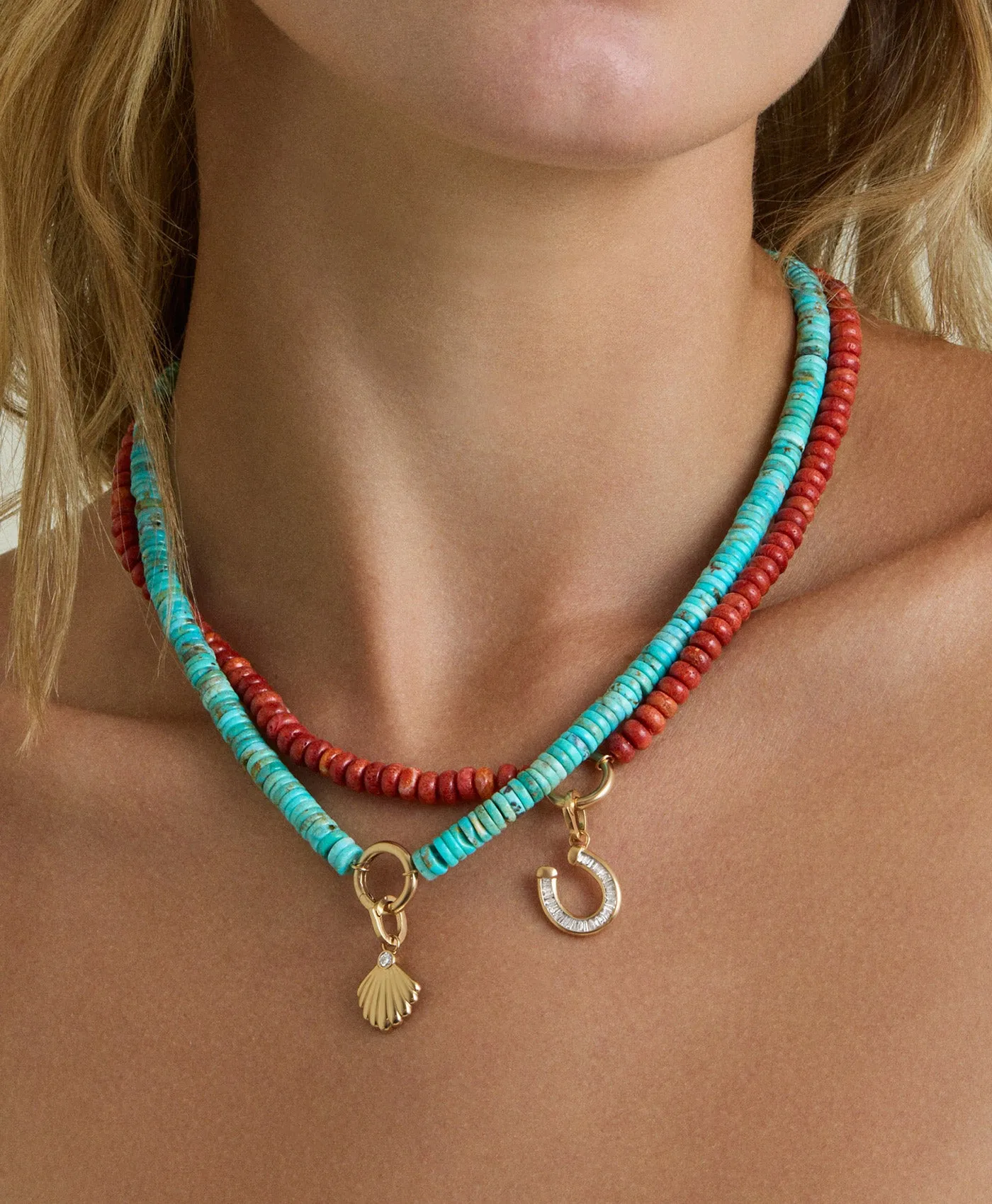Charm Enhancing Turquoise Gemstone Necklace sold by Adina Reyter product image thumbnail 3