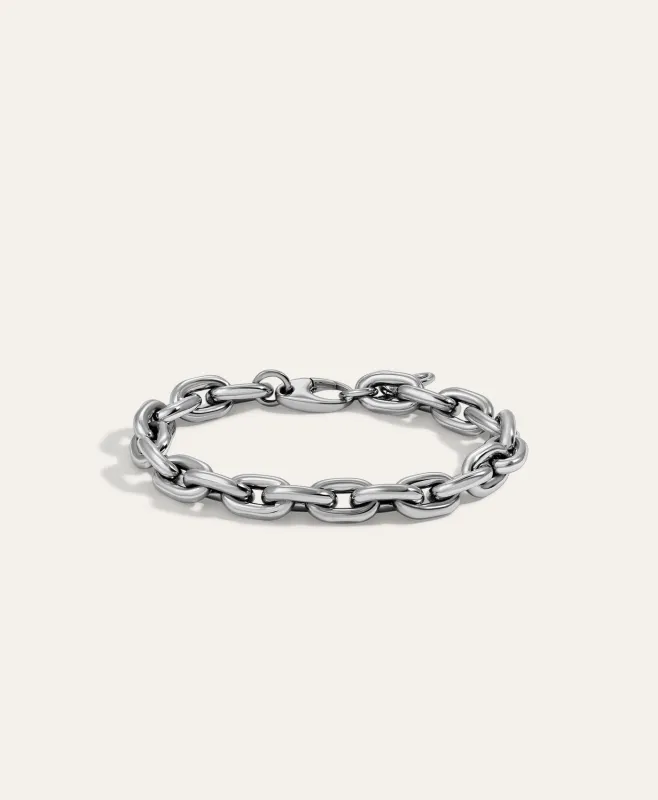 One of a Kind Small Cable Link Bracelet made by Adina Reyter
