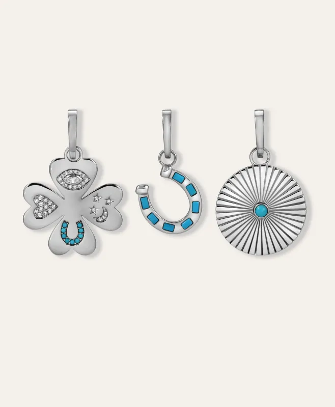 Silver Linings Hinged Charm Pack made by Adina Reyter