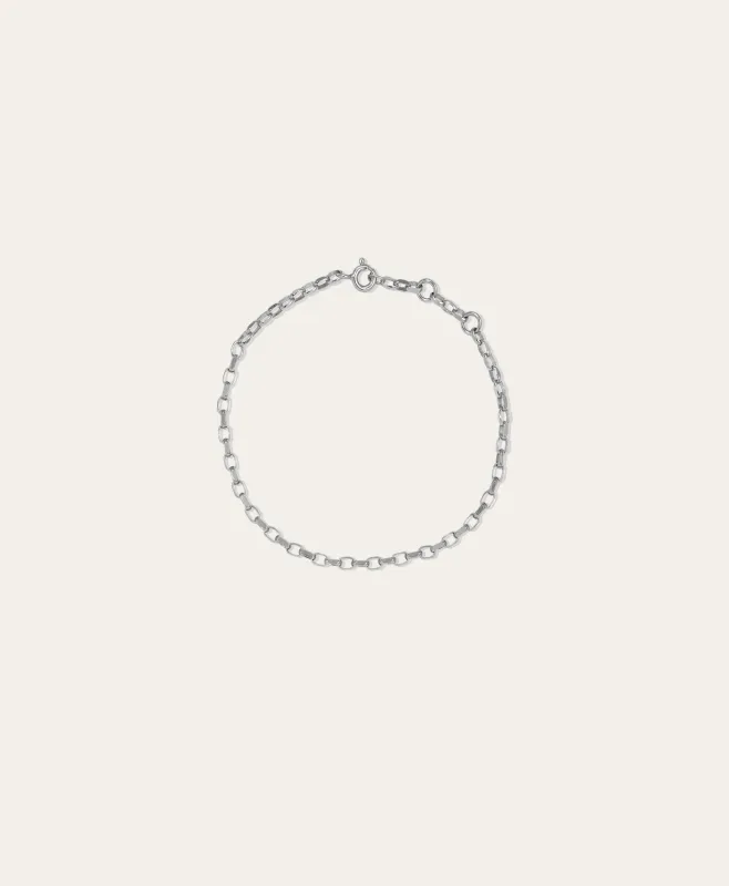One of a Kind 2mm Italian Chain Bracelet made by Adina Reyter