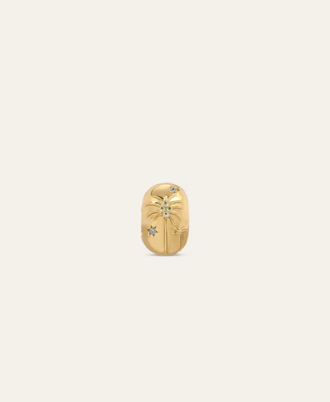 One of a Kind Palm Tree Big Bead made by Adina Reyter