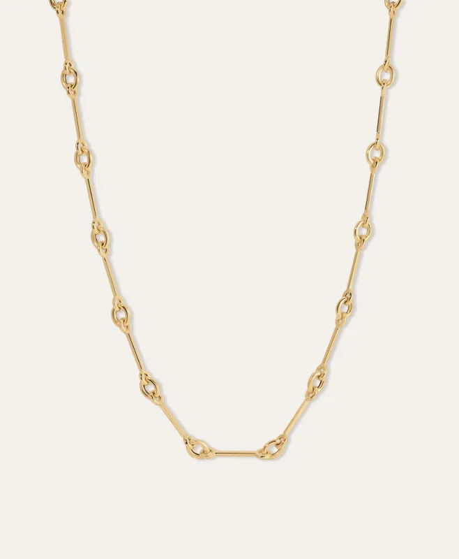 Station Chain Necklace made by Adina Reyter
