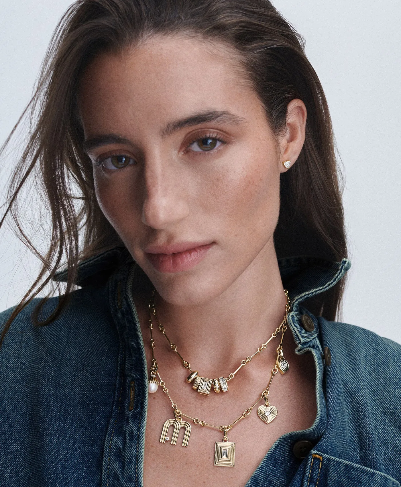 Station Chain Necklace sold by Adina Reyter product image thumbnail 5