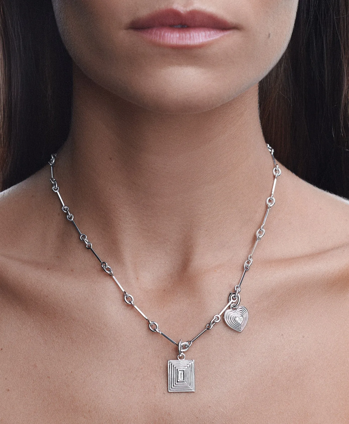 In The Groovy Diamond Charm Necklace sold by Adina Reyter product image thumbnail 2