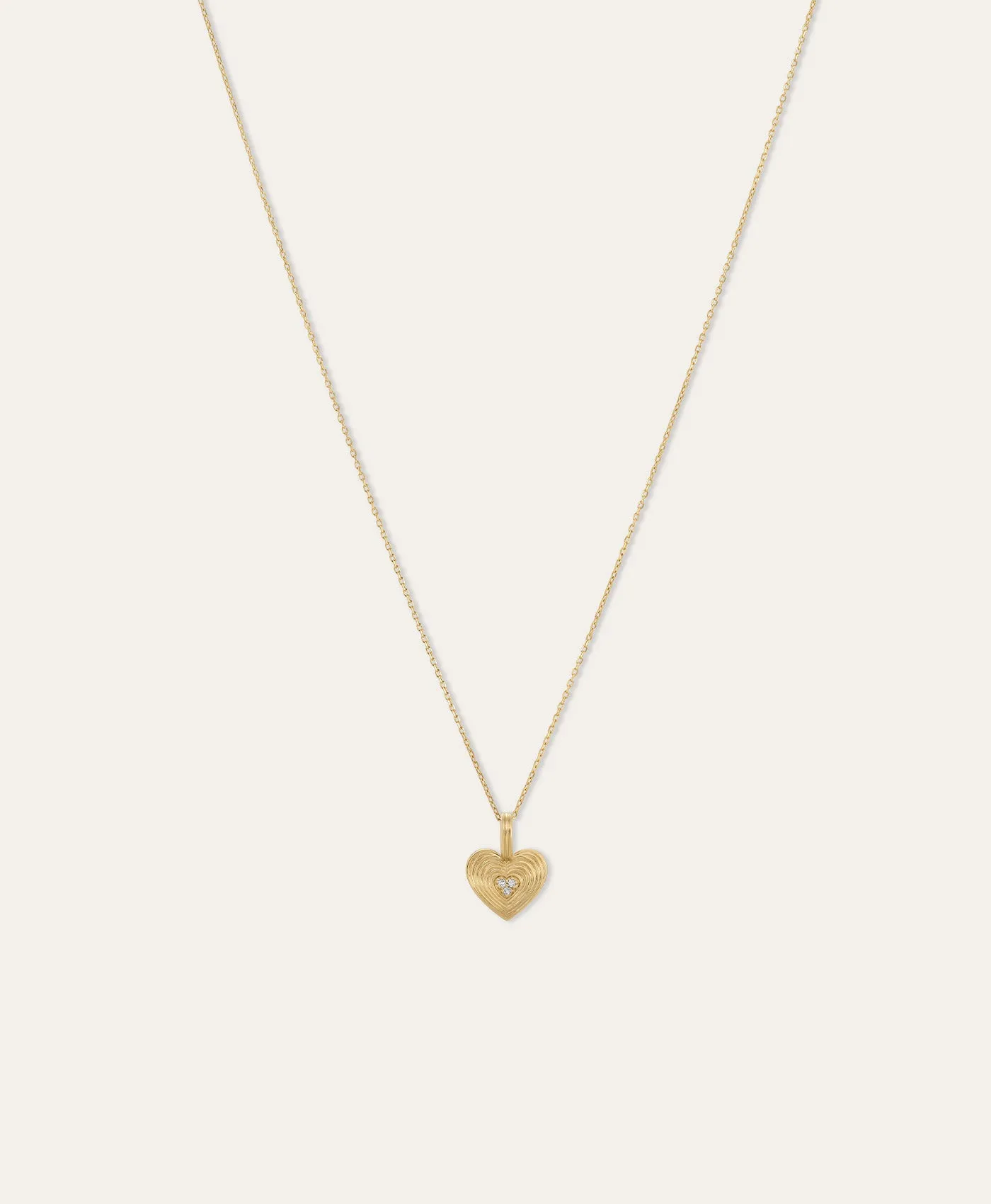 Groovy Geometric Diamond Heart Mini Charm sold by Adina Reyter product image thumbnail 2