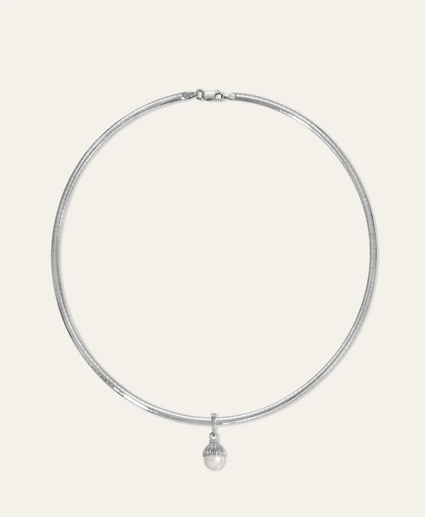 Groovy Pearl + Diamond Cone Hinged Charm sold by Adina Reyter product image thumbnail 4