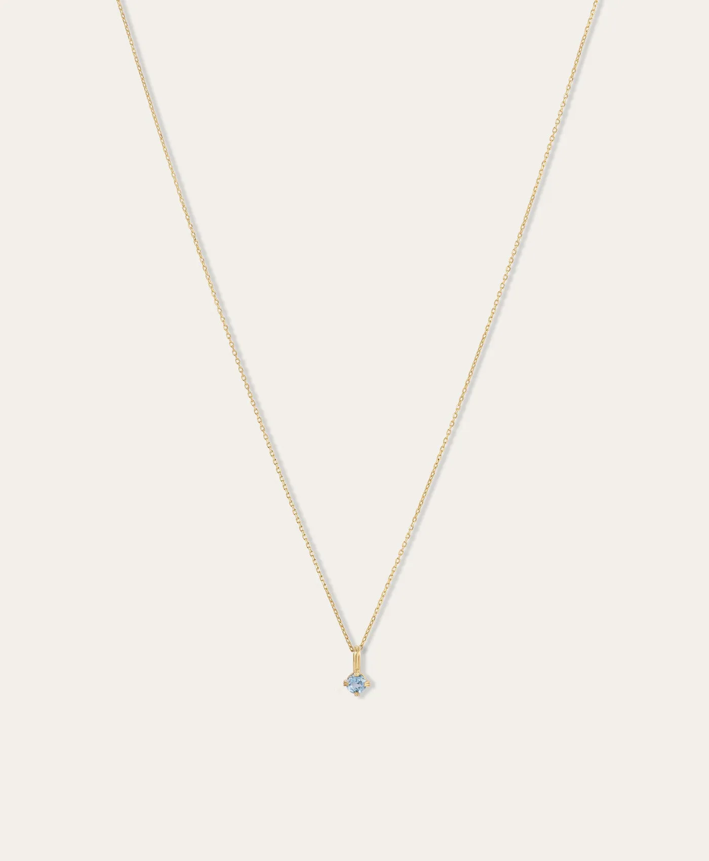 Groovy Solitaire Blue Topaz Mini Charm sold by Adina Reyter product image thumbnail 5
