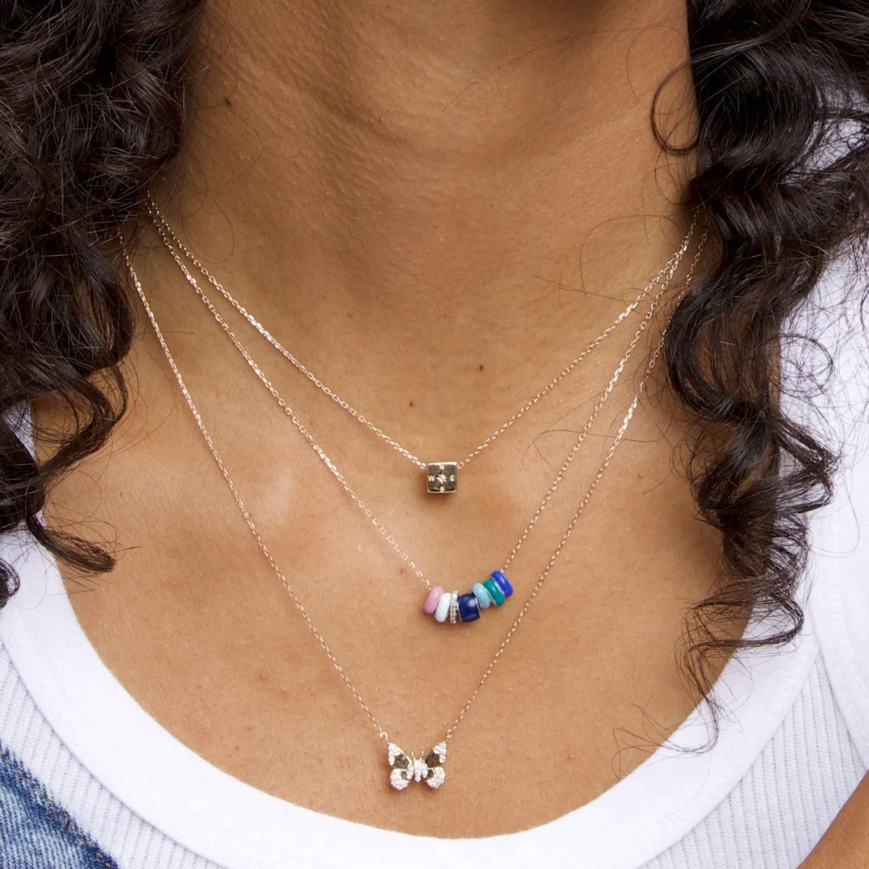 Bead Party Sea Mist Necklace sold by Adina Reyter product image thumbnail 2