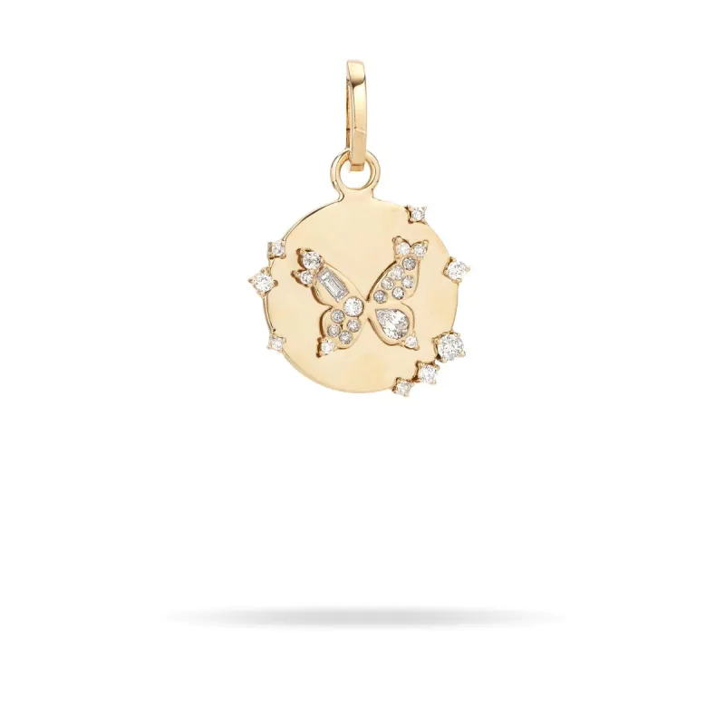 Mixed Diamond Butterfly Hinged Charm sold by Adina Reyter