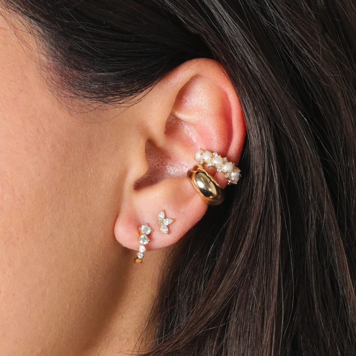 Wide Dome Ear Cuff sold by Adina Reyter product image thumbnail 2