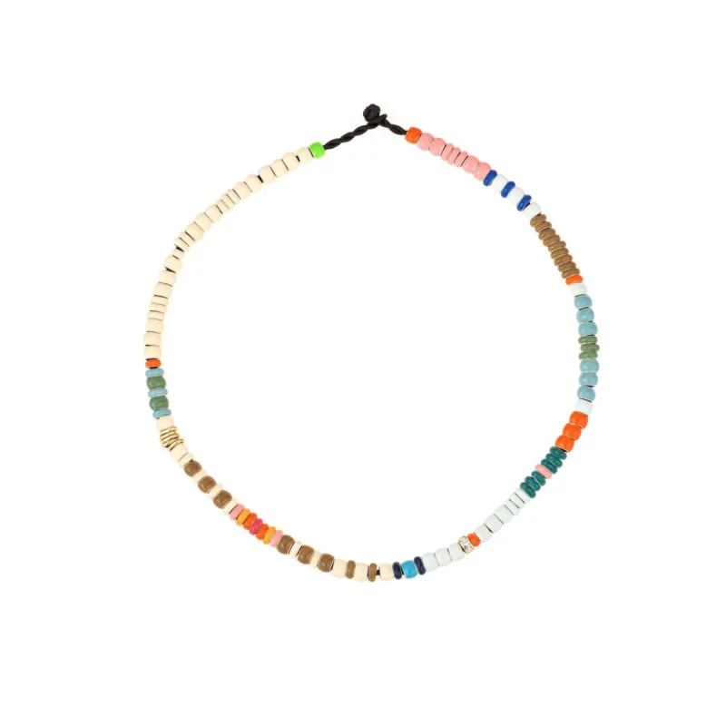 Bead Party Full Enamel Boardwalk Necklace sold by Adina Reyter