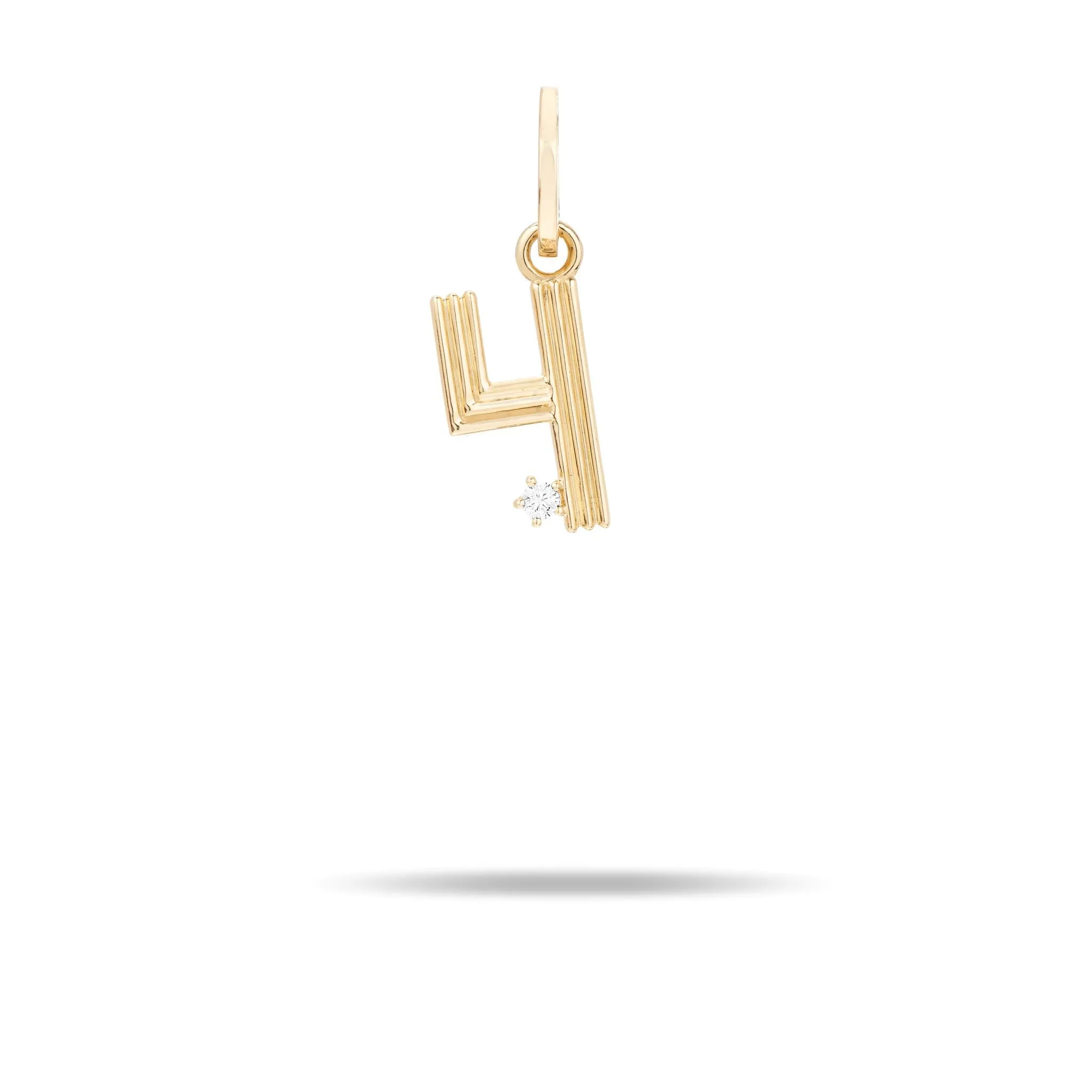 Groovy Diamond Number Hinged Charm sold by Adina Reyter product image thumbnail 5