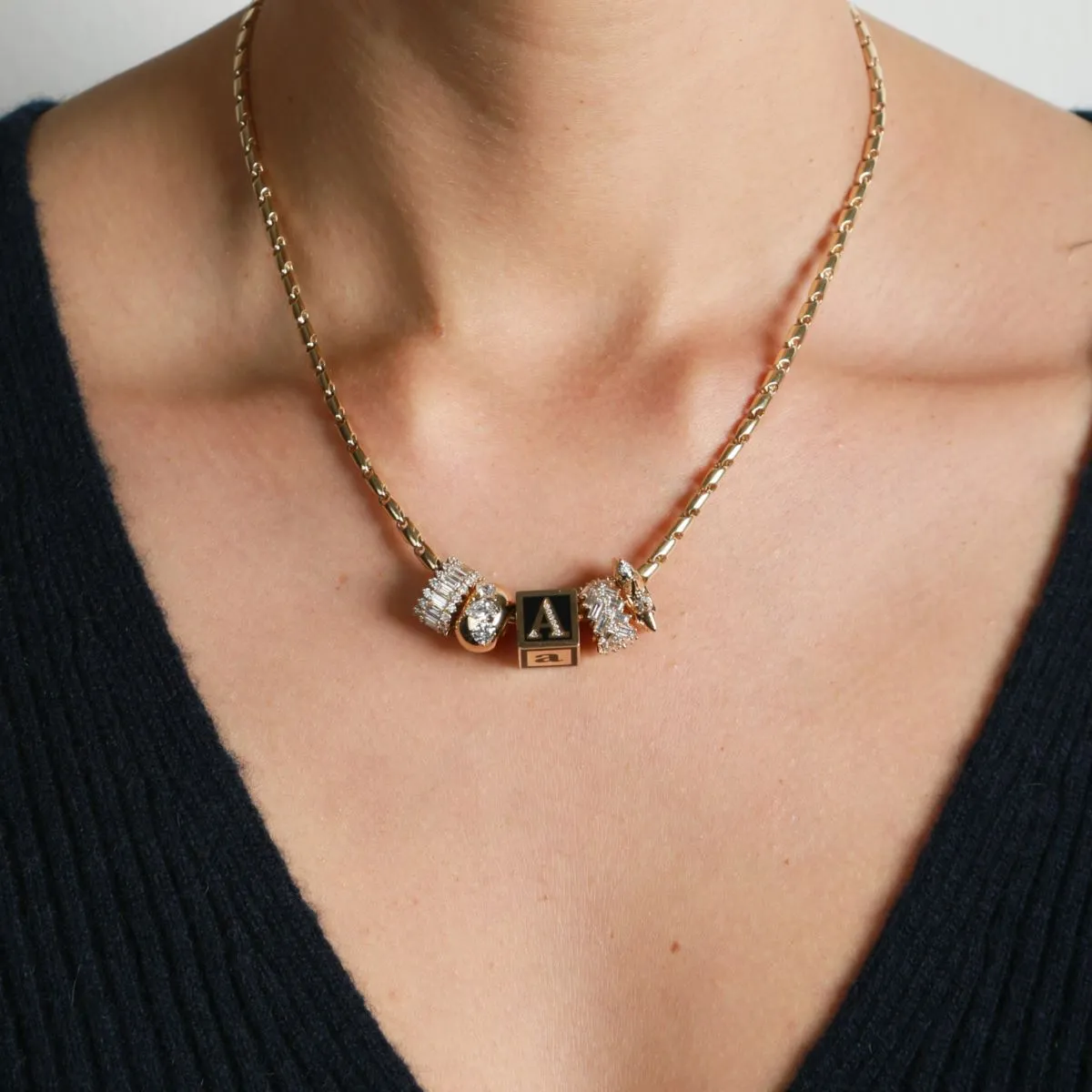 Diamond Pear Cluster Big Bead - Lab Grown sold by Adina Reyter product image thumbnail 2