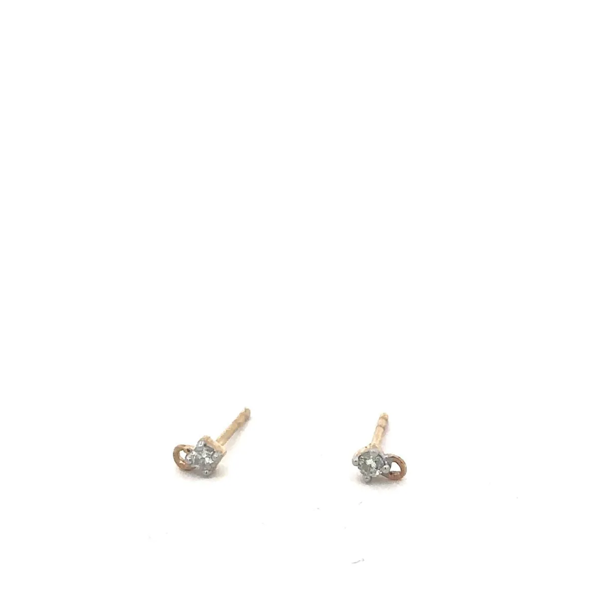 Tiny Diamond Earring sold by Adina Reyter