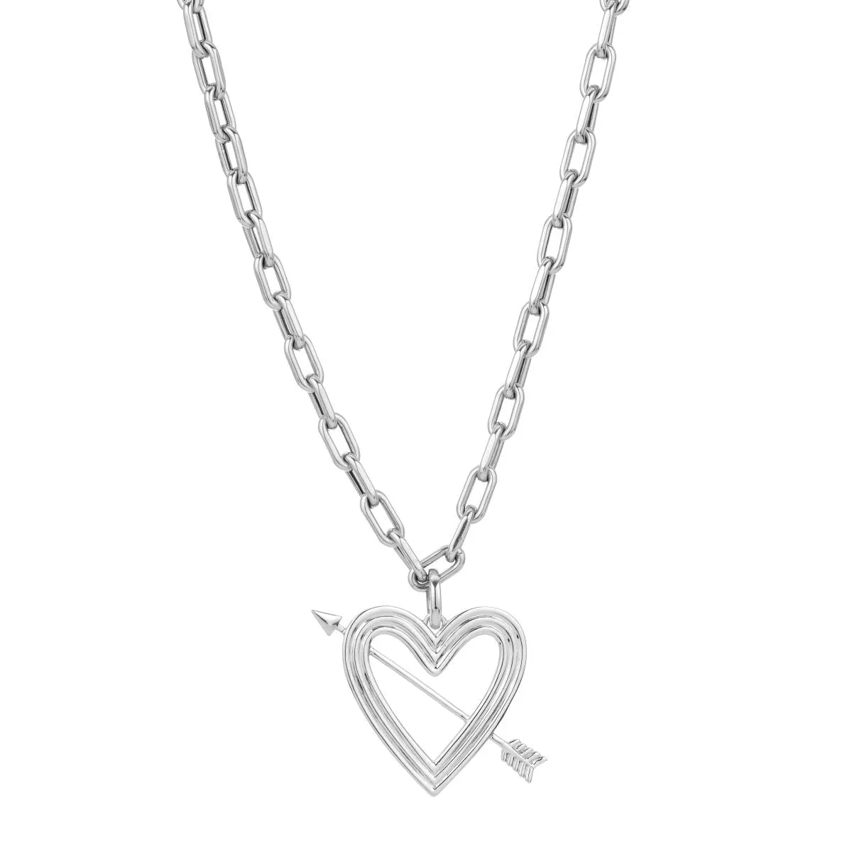 XL Heart + Arrow Hinged Charm sold by Adina Reyter product image thumbnail 5