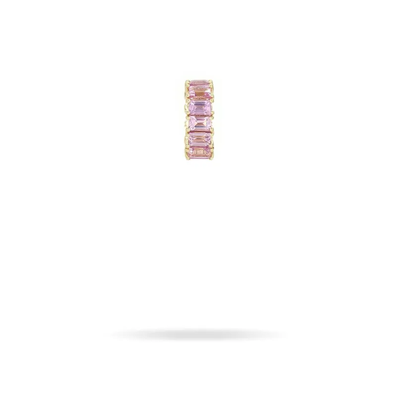 Pink Sapphire Baguette Big Bead sold by Adina Reyter