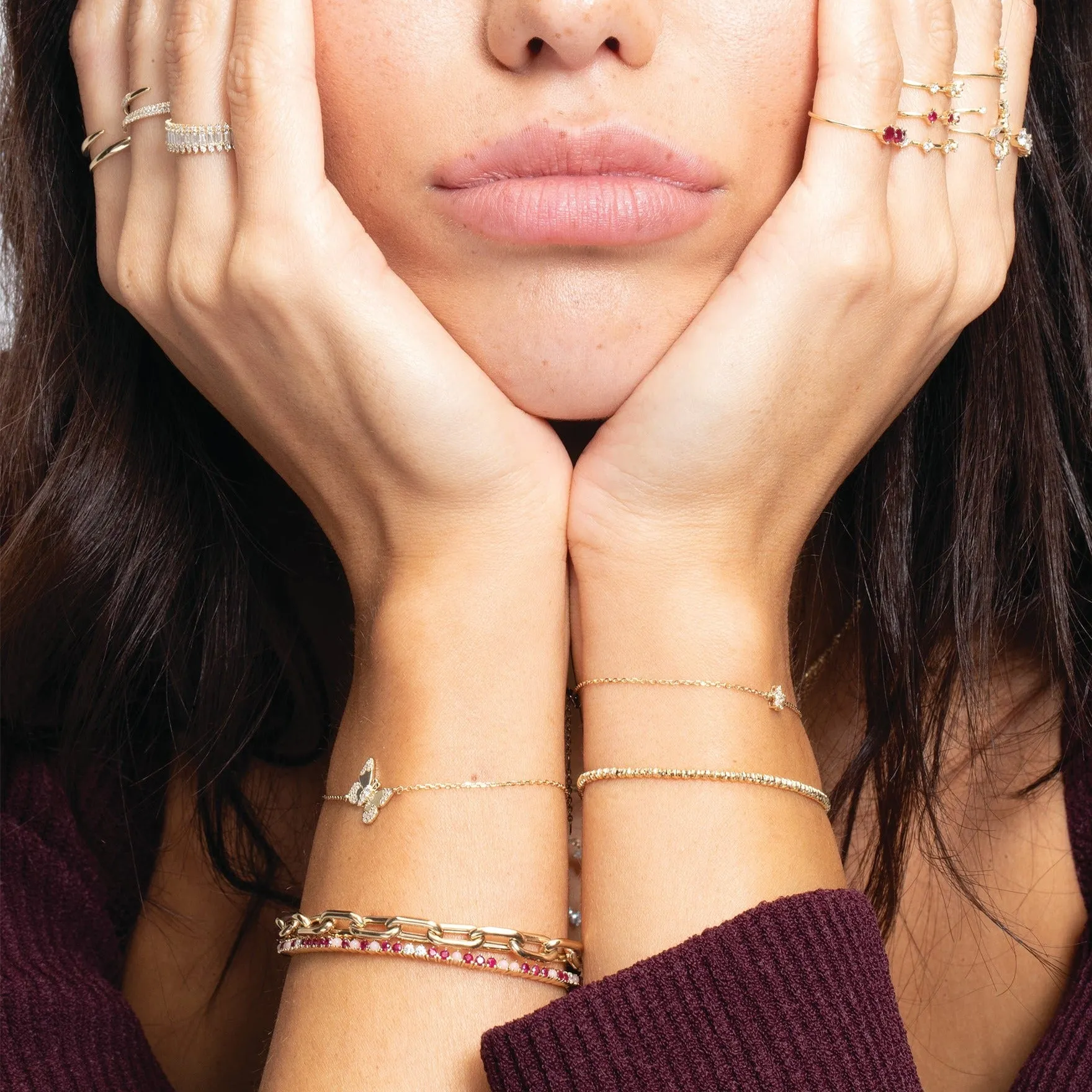 Enchanted Diamond Butterfly Bracelet sold by Adina Reyter product image thumbnail 3