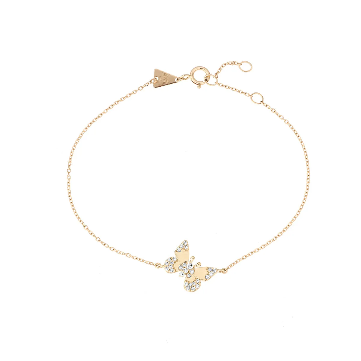 Enchanted Diamond Butterfly Bracelet sold by Adina Reyter