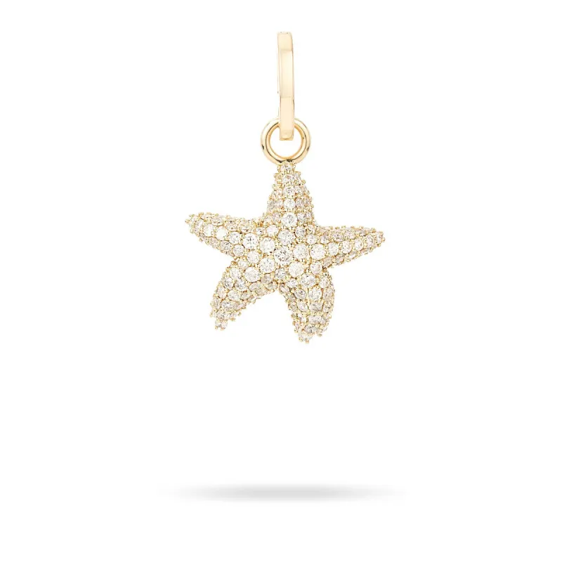 Diamond Starfish Hinged Charm sold by Adina Reyter