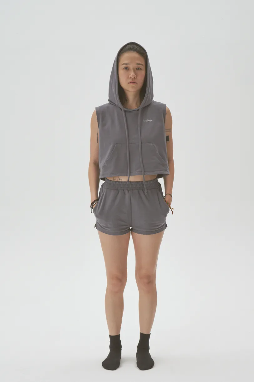 Frankie Crop Hoodie Top sold by Amber Swim