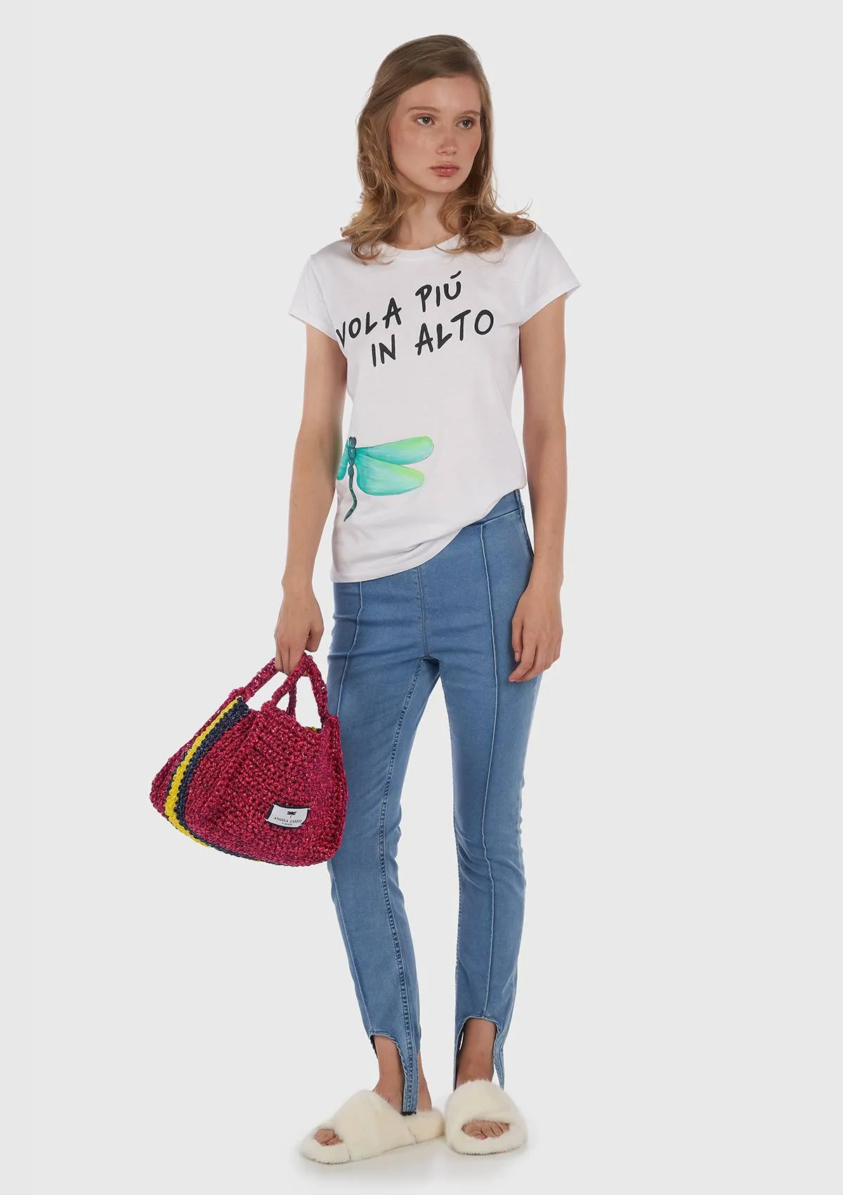 Tshirt Vola Più In Alto sold by Angela Carpio product image thumbnail 4