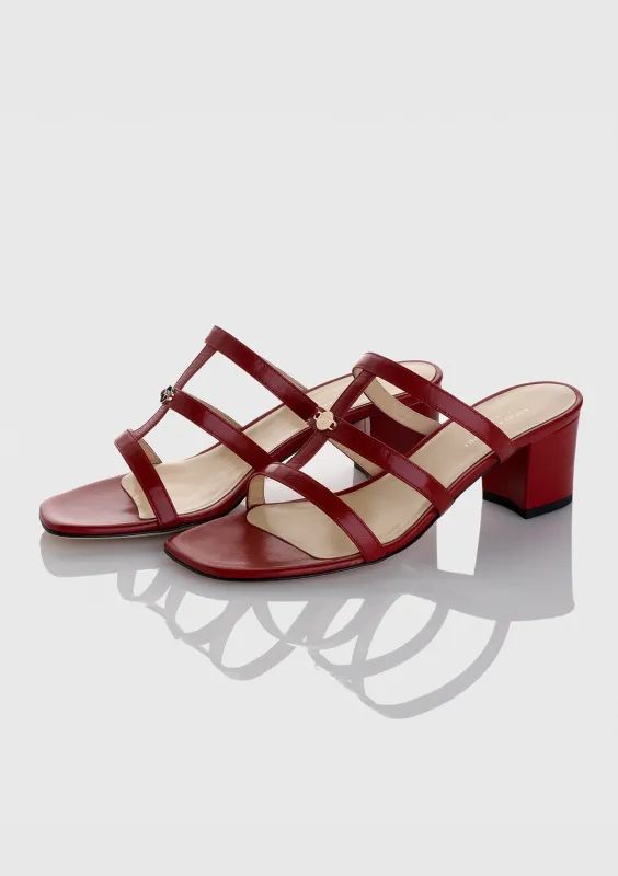 Sandalo Gemma Rosso Ciliegia sold by Angela Carpio