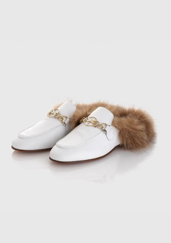 Sabot Eleonora Bianco made by Angela Carpio