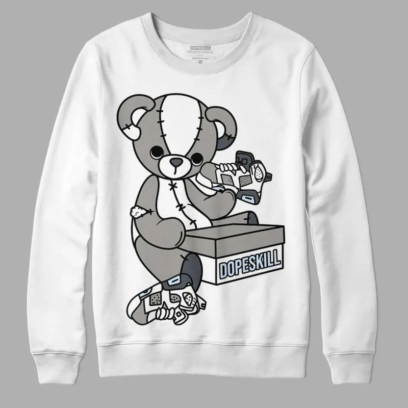 Cool Grey 6s DopeSkill Sweatshirt Sneakerhead BEAR Graphic sold by Archiify
