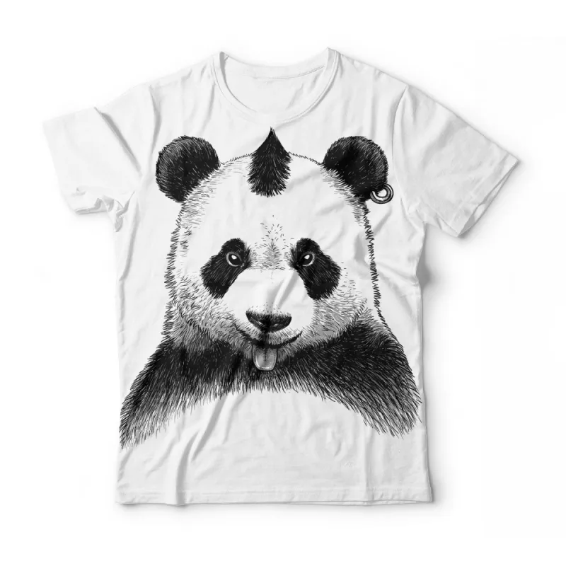 Punk Panda T-Shirt sold by Archiify