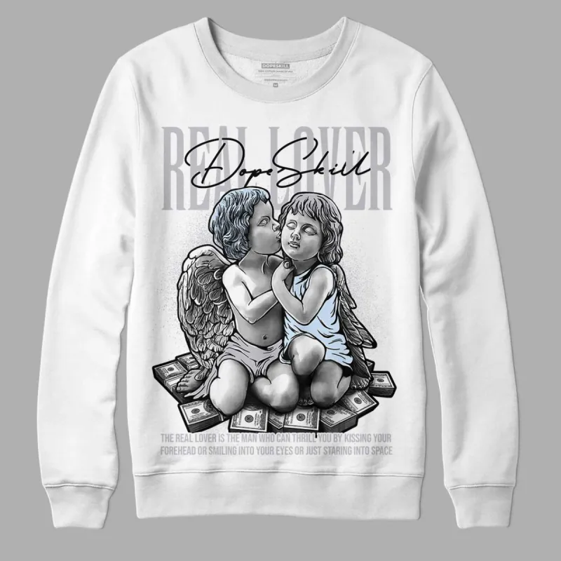 Cement Grey 11s DopeSkill Sweatshirt Real Lover Graphic sold by Archiify