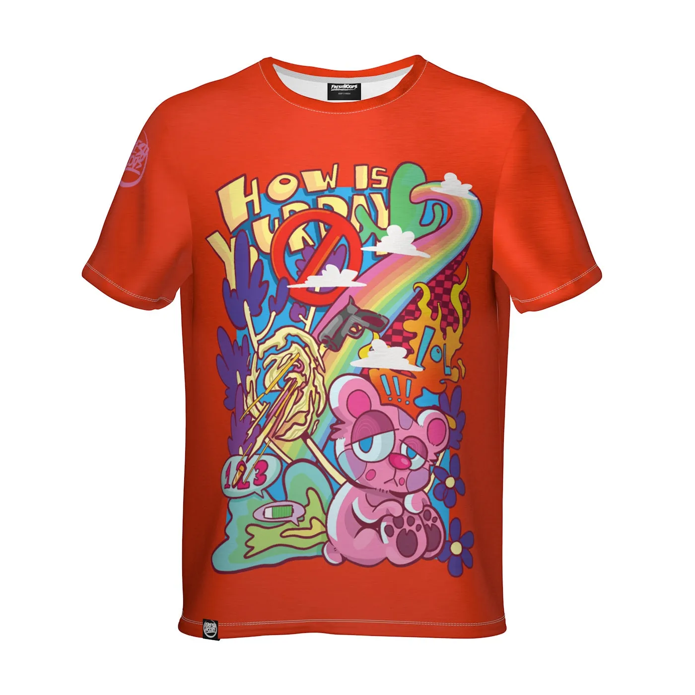 Trippy Days T-Shirt sold by Archiify product image thumbnail 4