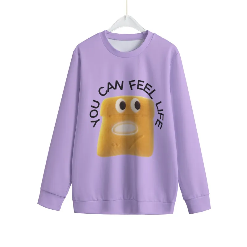 ‘Butter cookies’ All-Over Print Women's Sweatshirt sold by Archiify