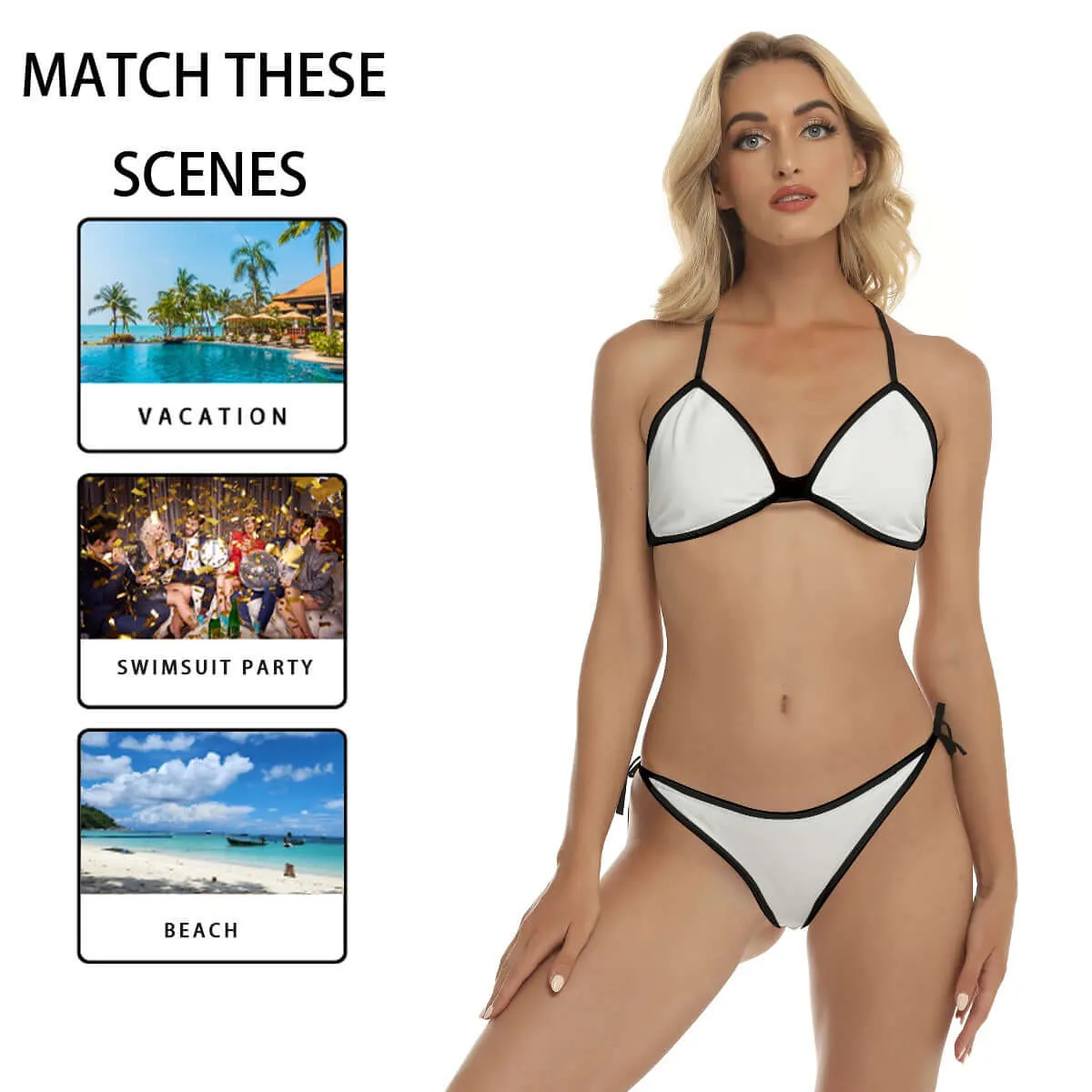 Hip Hop Women's Sexy Three-point Bikini sold by Archiify product image thumbnail 5