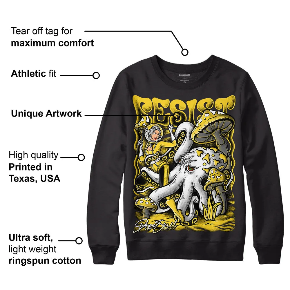 Black Tour Yellow AJ 4 Thunder DopeSkill Sweatshirt Resist Graphic sold by Archiify product image thumbnail 3