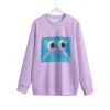 ‘Blue plush’ All-Over Print Women's Sweatshirt sold by Archiify