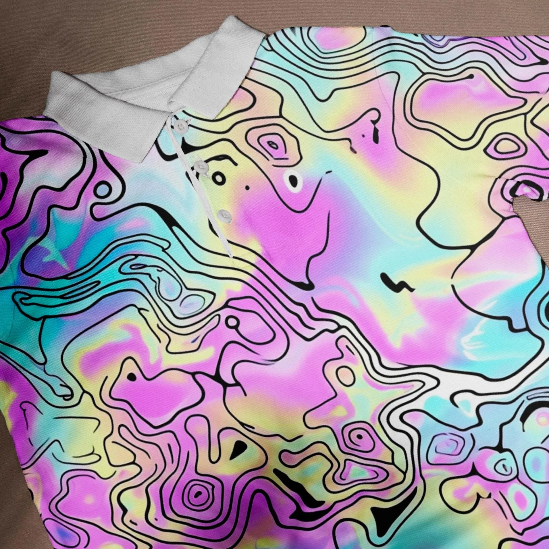 All-Over Print Women's UV Protection POLO Shirt sold by Archiify