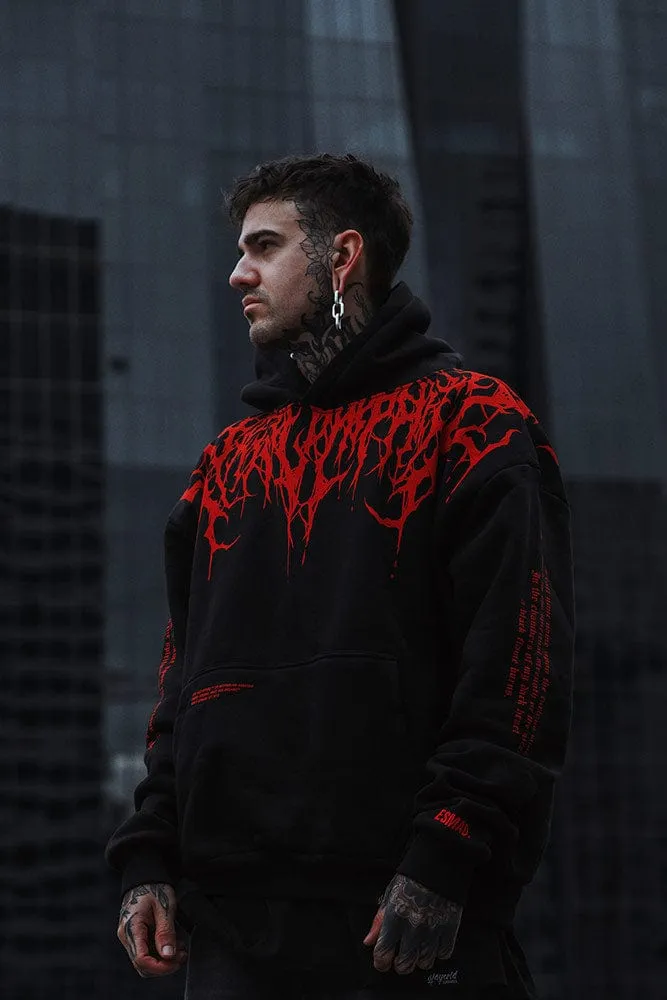 Reign of Blood - Heavy Oversized Hoodie 400GSM sold by Archiify product image thumbnail 3