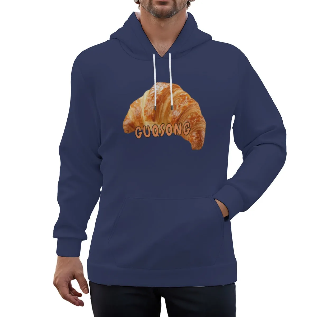 Eco-friendly Guasong Print Unisex Pullover Hoodie sold by Archiify