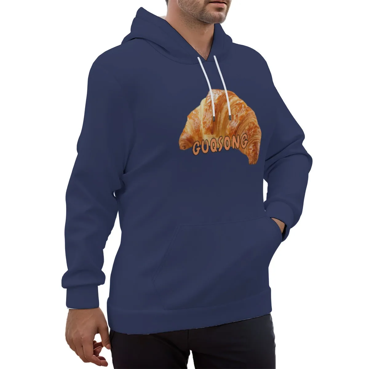 Eco-friendly Guasong Print Unisex Pullover Hoodie sold by Archiify product image thumbnail 2