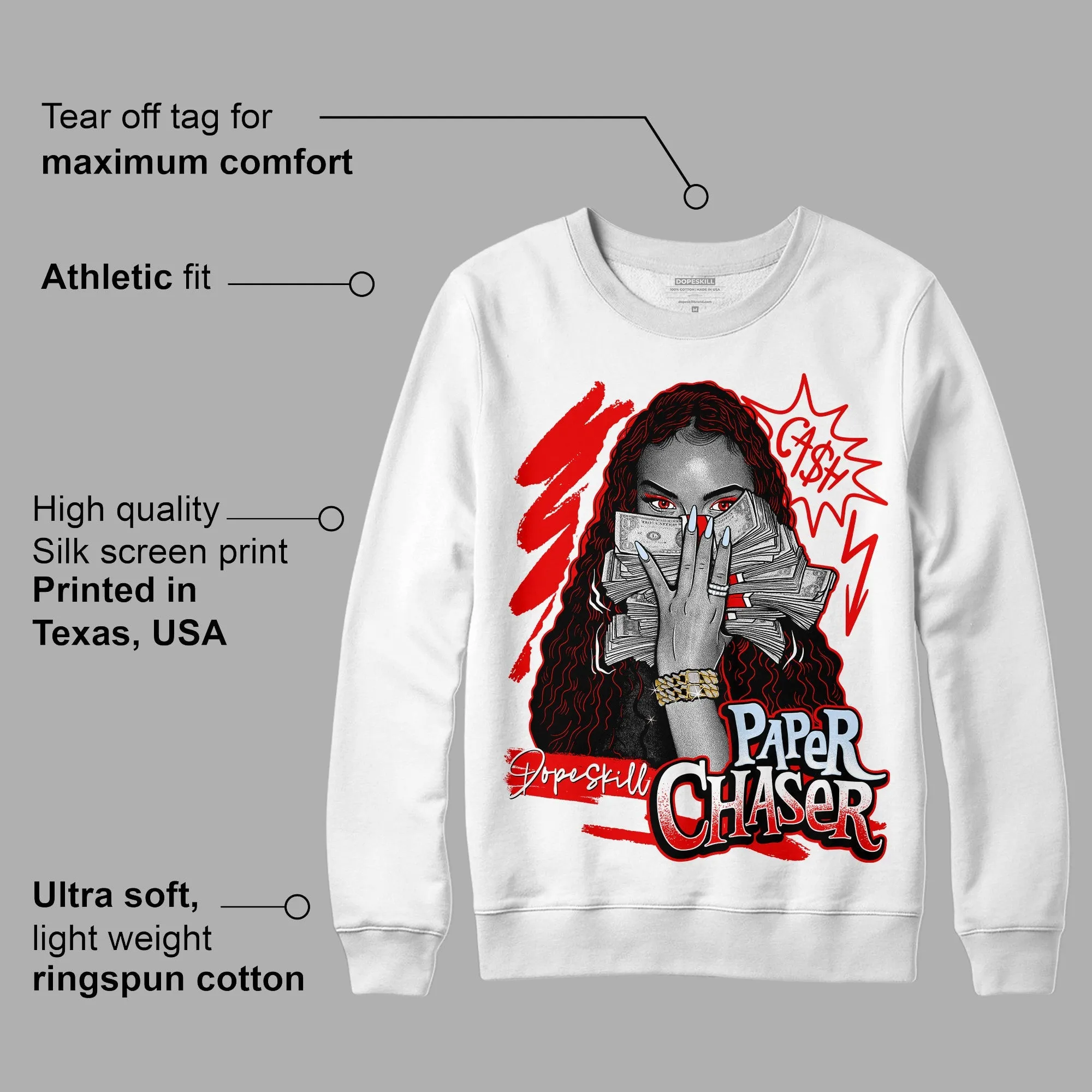 Cherry 11s DopeSkill Sweatshirt NPC Graphic sold by Archiify product image thumbnail 3