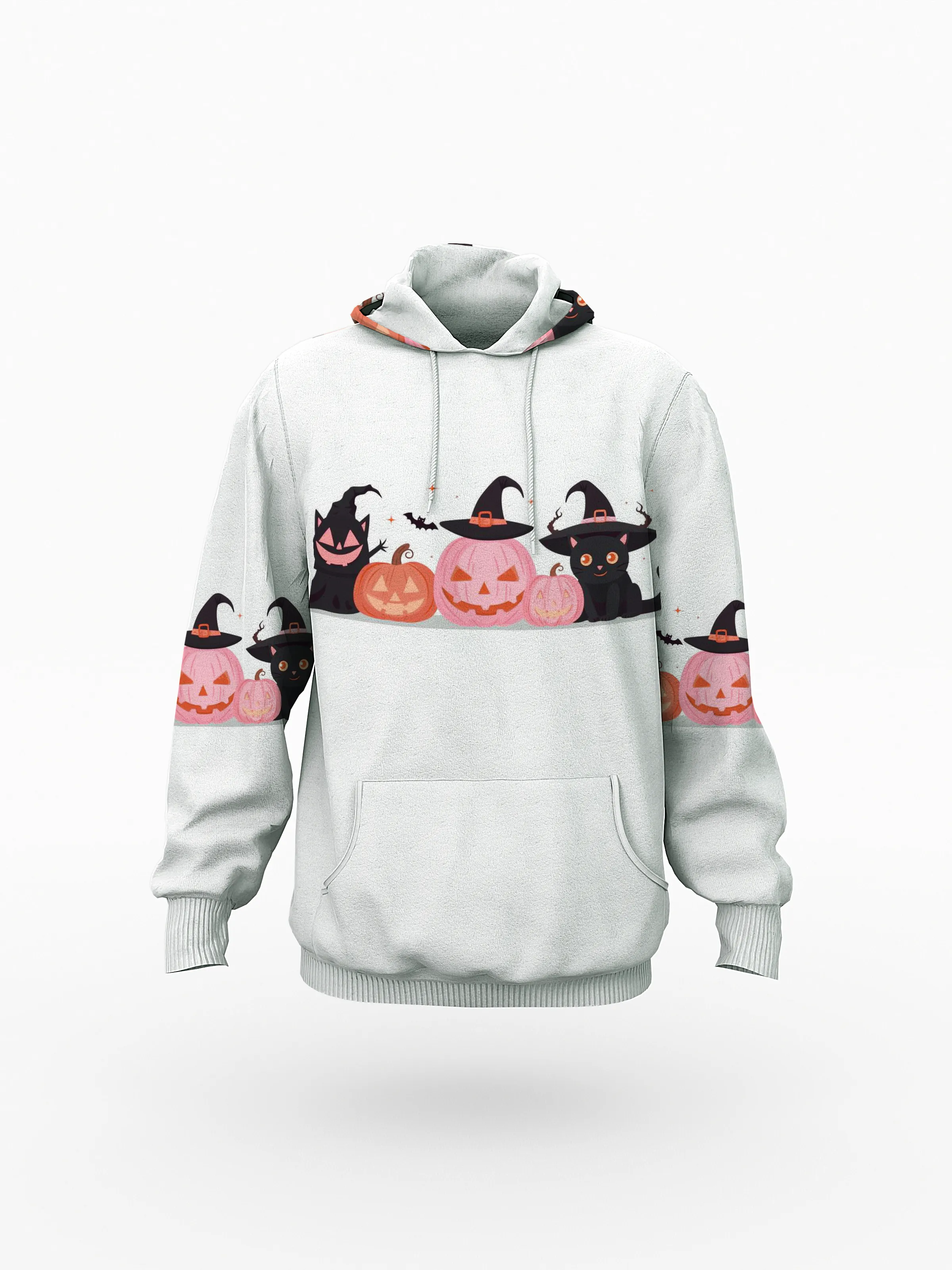 Halloween Pumpkin Print Women's Hoodie sold by Archiify