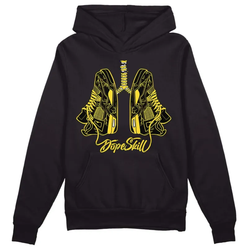 Black Tour Yellow AJ 4 Thunder DopeSkill Hoodie Sweatshirt Breathe Graphic sold by Archiify